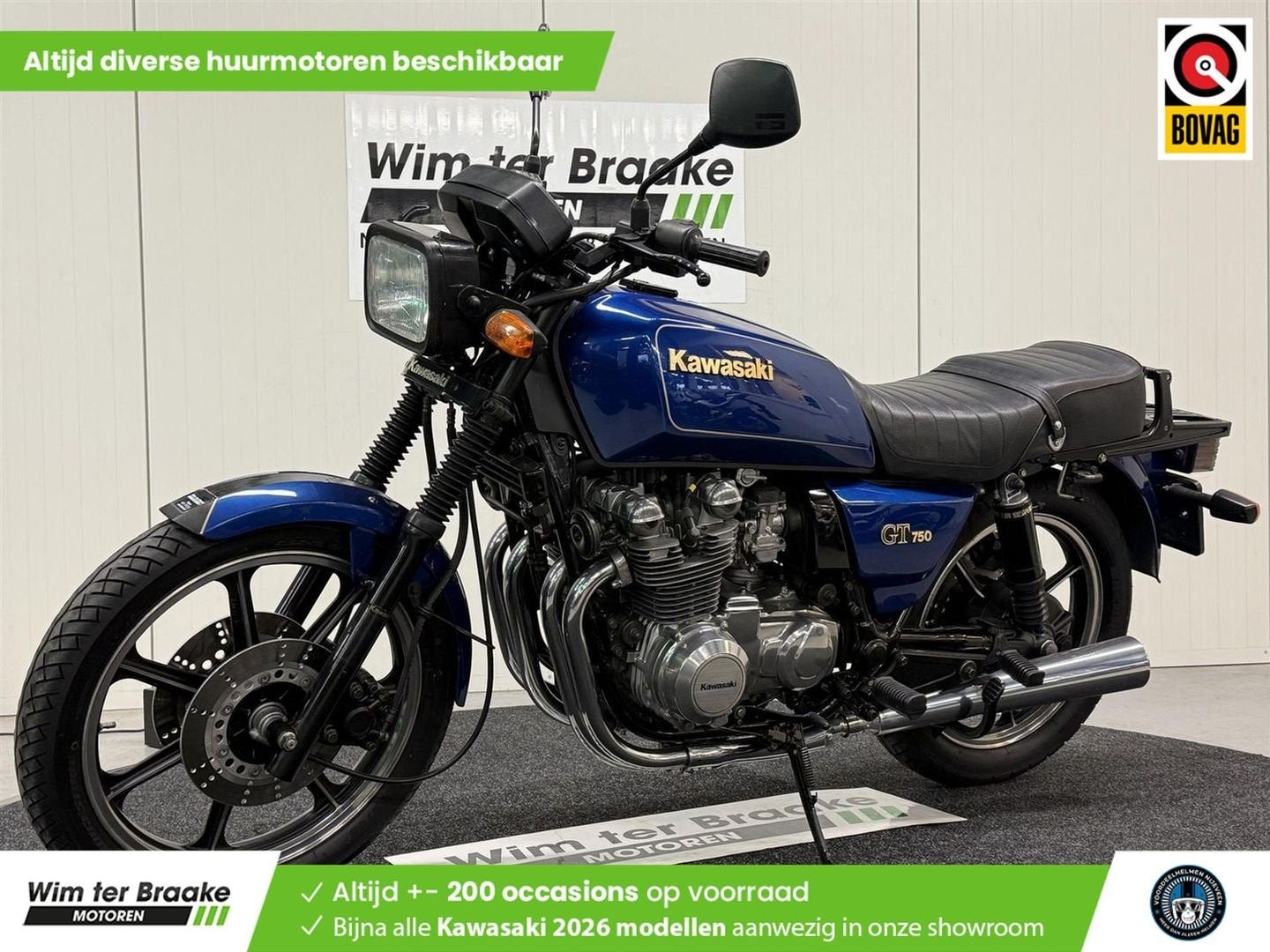 Kawasaki GT 750 (bj 1992) 50,387 km, Motoren, 4 cilinders, Motorrijbewijs A, Bedrijf, Onbekend