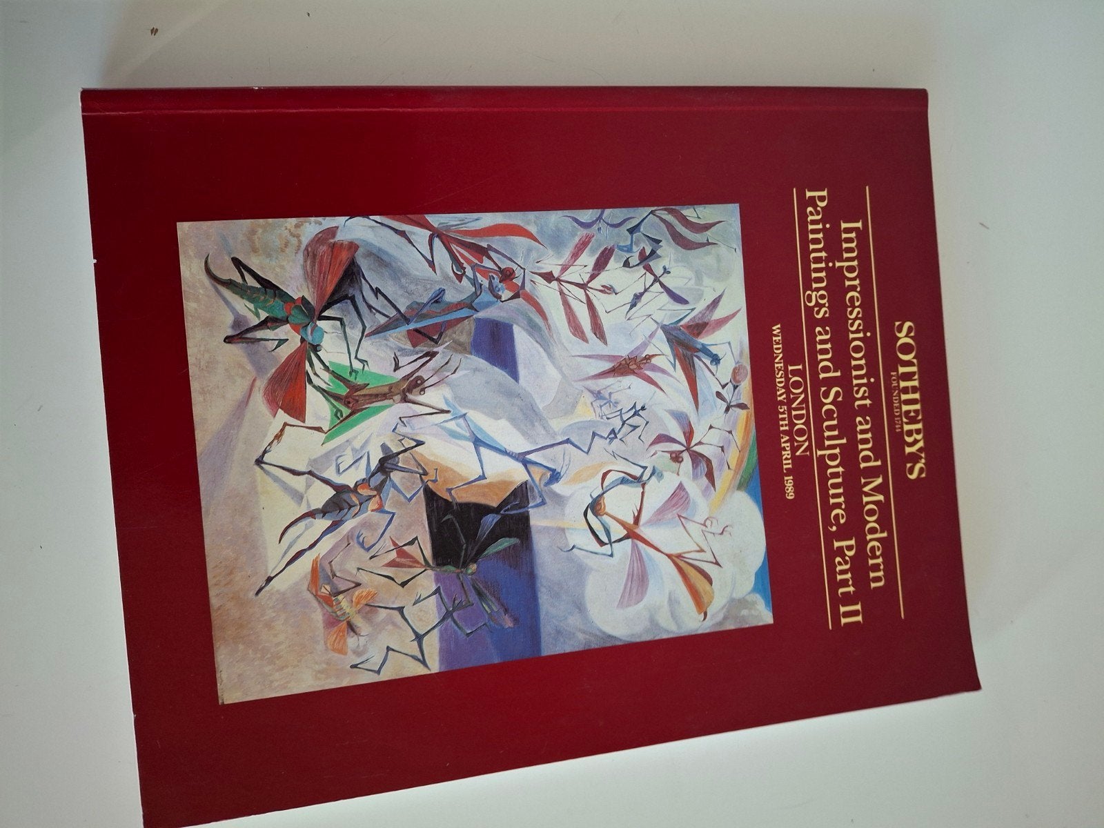 Sotheby's Catalogus Impressionist & Moderne Kunst Deel II, Boeken, Ophalen of Verzenden, Zo goed als nieuw, Schilder- en Tekenkunst