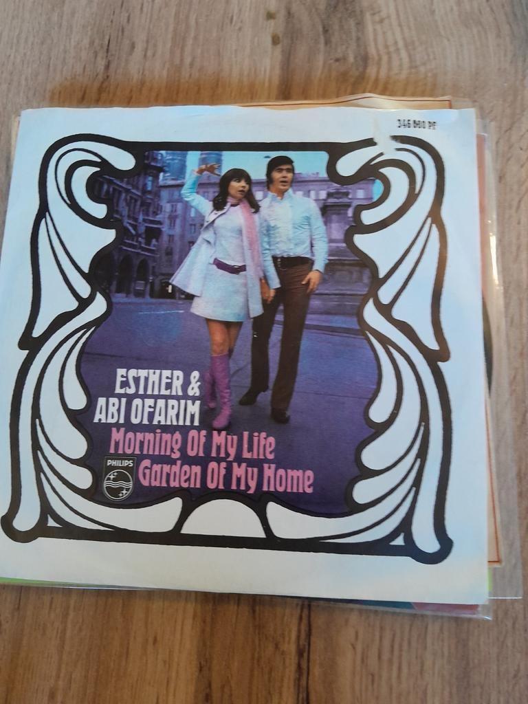 Ester & abi ofarim 7inch morning of my life, Cd's en Dvd's, Ophalen of Verzenden, Zo goed als nieuw, Pop