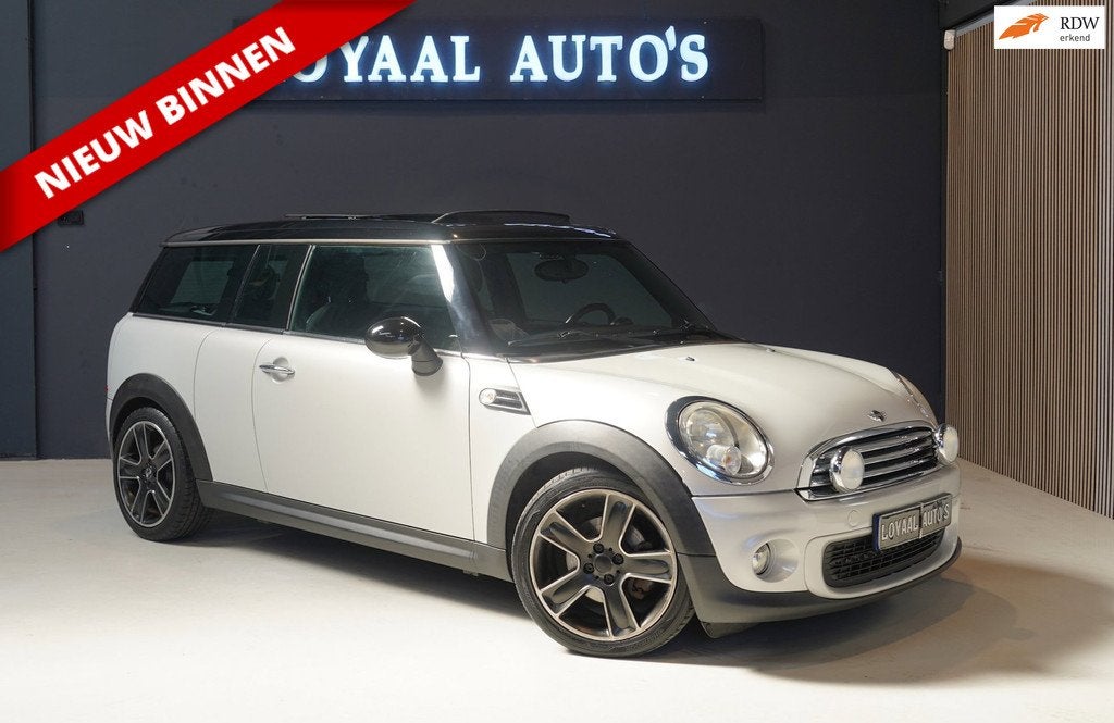 Mini Mini Clubman 1.6 Cooper Hampton | PANO | NAVI | STOELVE, Auto's, Mini, Voorwielaandrijving, Euro 5, 4 cilinders, 4 stoelen
