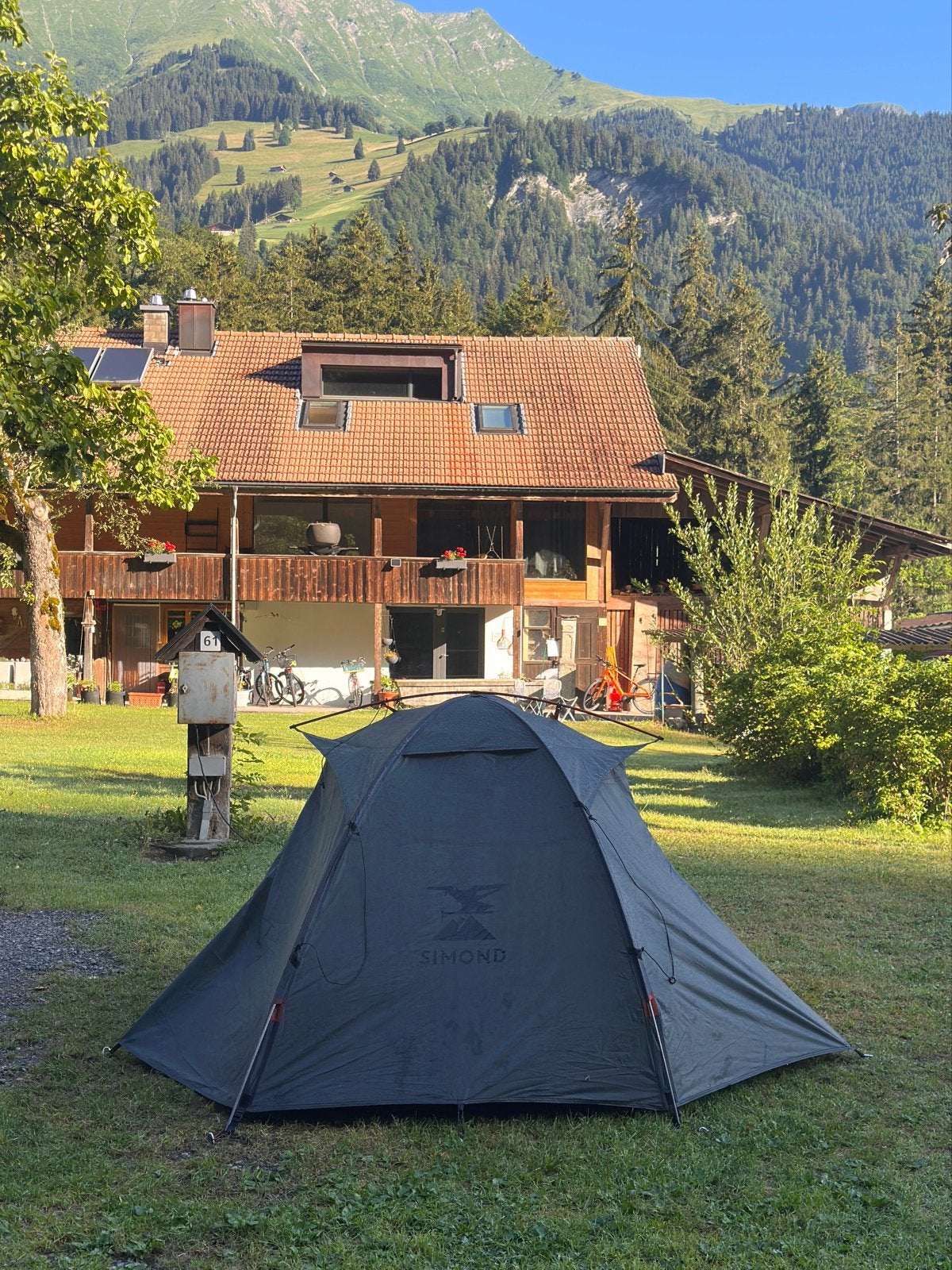 Simond Trekking Tent MT 500 - 2 personen, Ophalen, Zo goed als nieuw, Tot en met 2