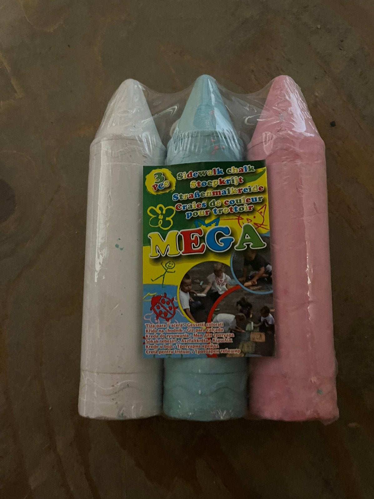 Mega Krijt, Ophalen, Nieuw