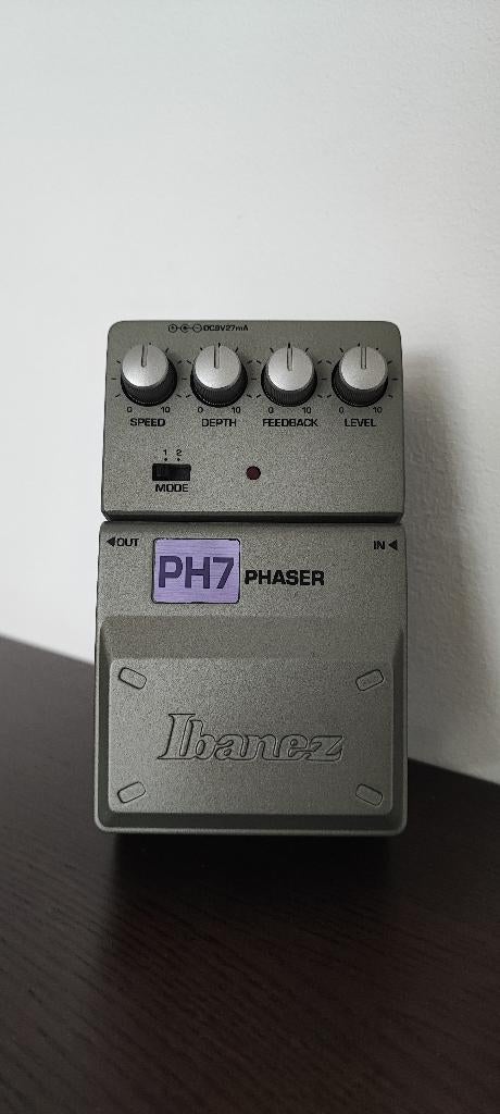 Ibanez PH7 Phaser China SN08300193, Muziek en Instrumenten, Effecten, Gebruikt, Chorus, Delay of Echo, Reverb, Volume, Overige typen