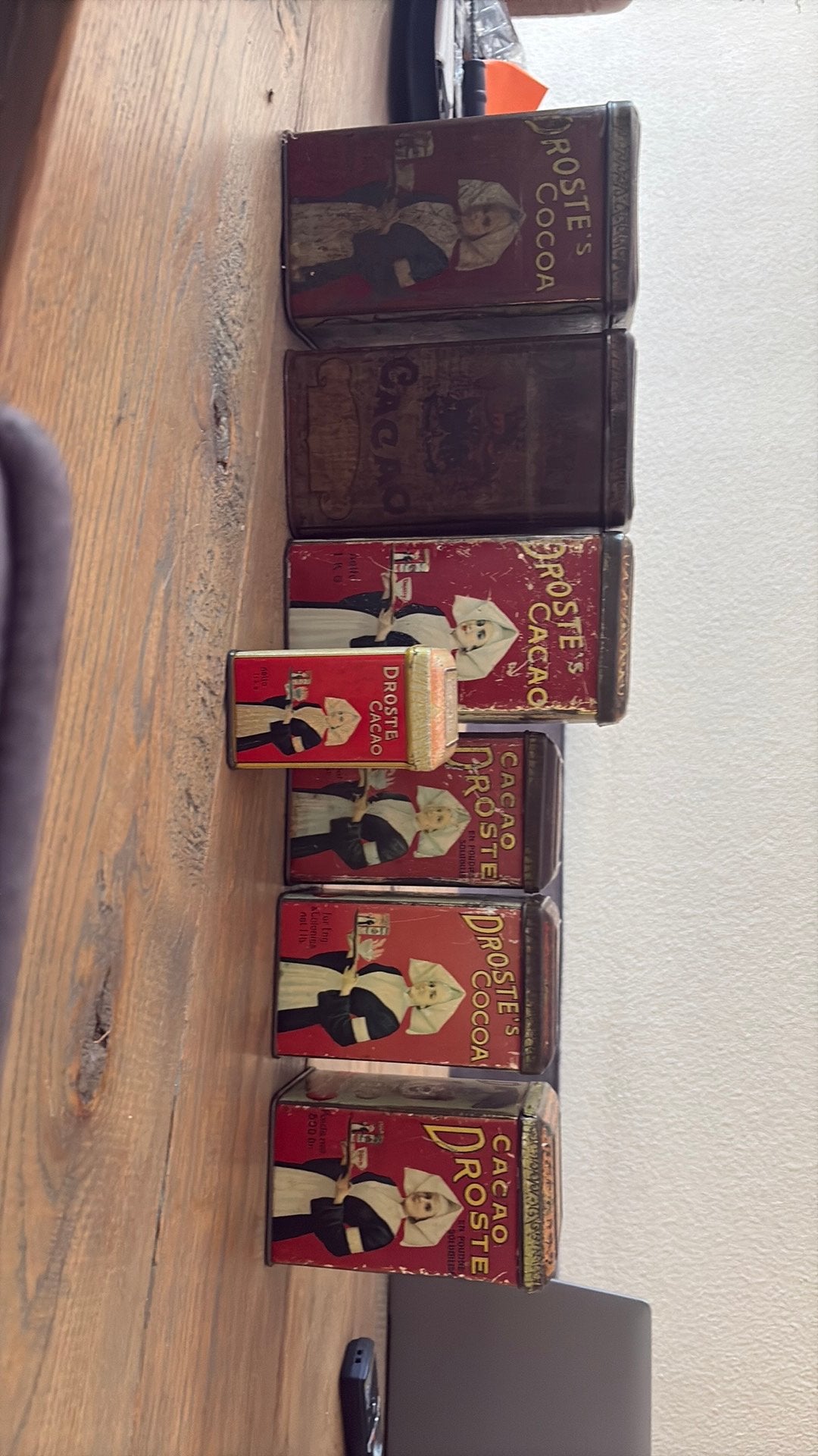Droste blikken, Verzamelen, Blikken, Ophalen of Verzenden, Gebruikt, Koffie, Droste