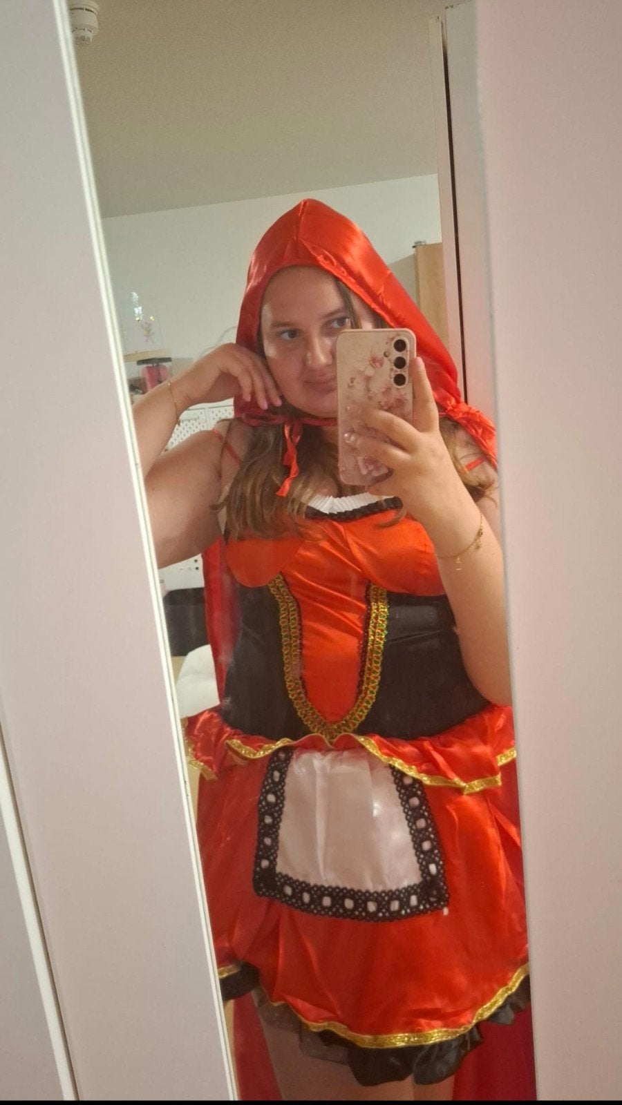 Roodkapje Kostuum met Cape - Maat XXL - Nieuw, Carnaval, Maat 46/48 (XL) of groter, Nieuw, Ophalen of Verzenden