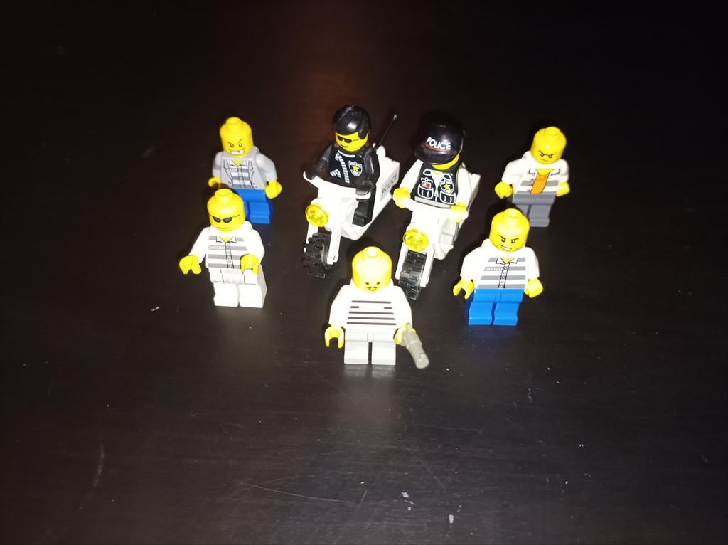 Lego Politie & gevangenen, Ophalen of Verzenden, Gebruikt, Minifiguur, Lego