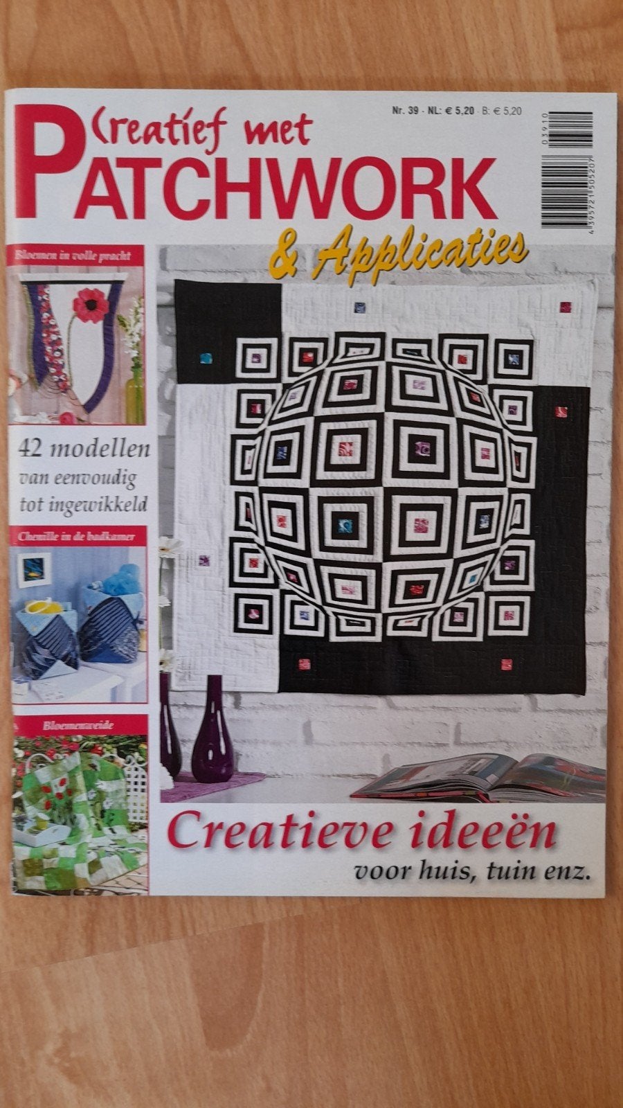 Creatief met patchwork en applicaties nr 39, Boeken, Ophalen of Verzenden, Zo goed als nieuw, Overige onderwerpen