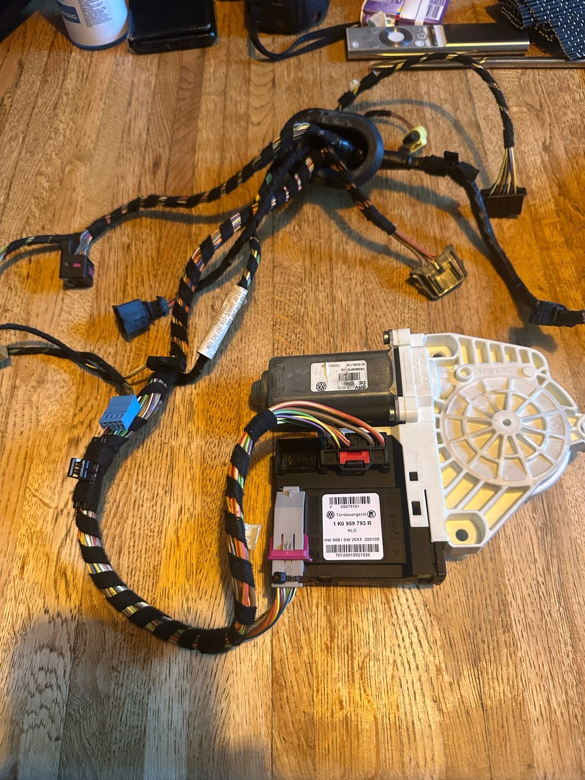 VW Raammotor met Deurregelapparaat 1K0 959 793 R, Auto-onderdelen, Ophalen of Verzenden, Gebruikt, Volkswagen