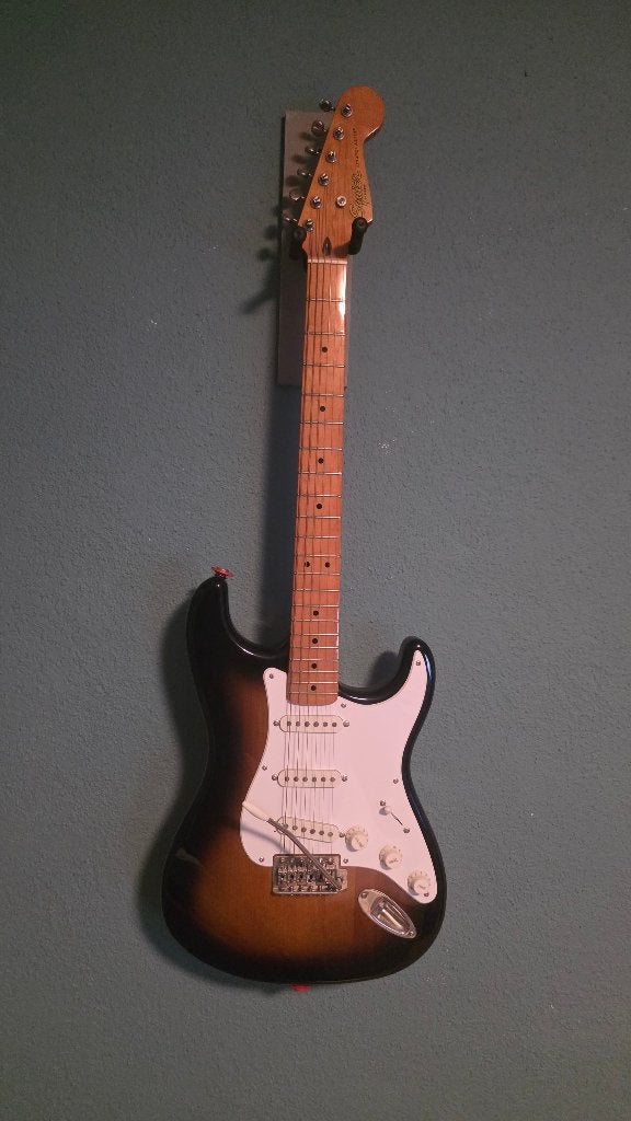 Squier Classic Vibe Stratocaster 50s Elektrische Gitaar, Ophalen, Zo goed als nieuw, Solid body, Fender