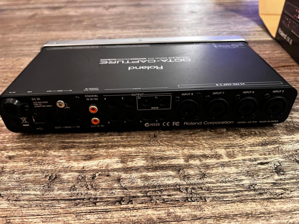 Roland OCTA-CAPTURE UA-1010 USB Audio Interface, Ophalen of Verzenden, Zo goed als nieuw