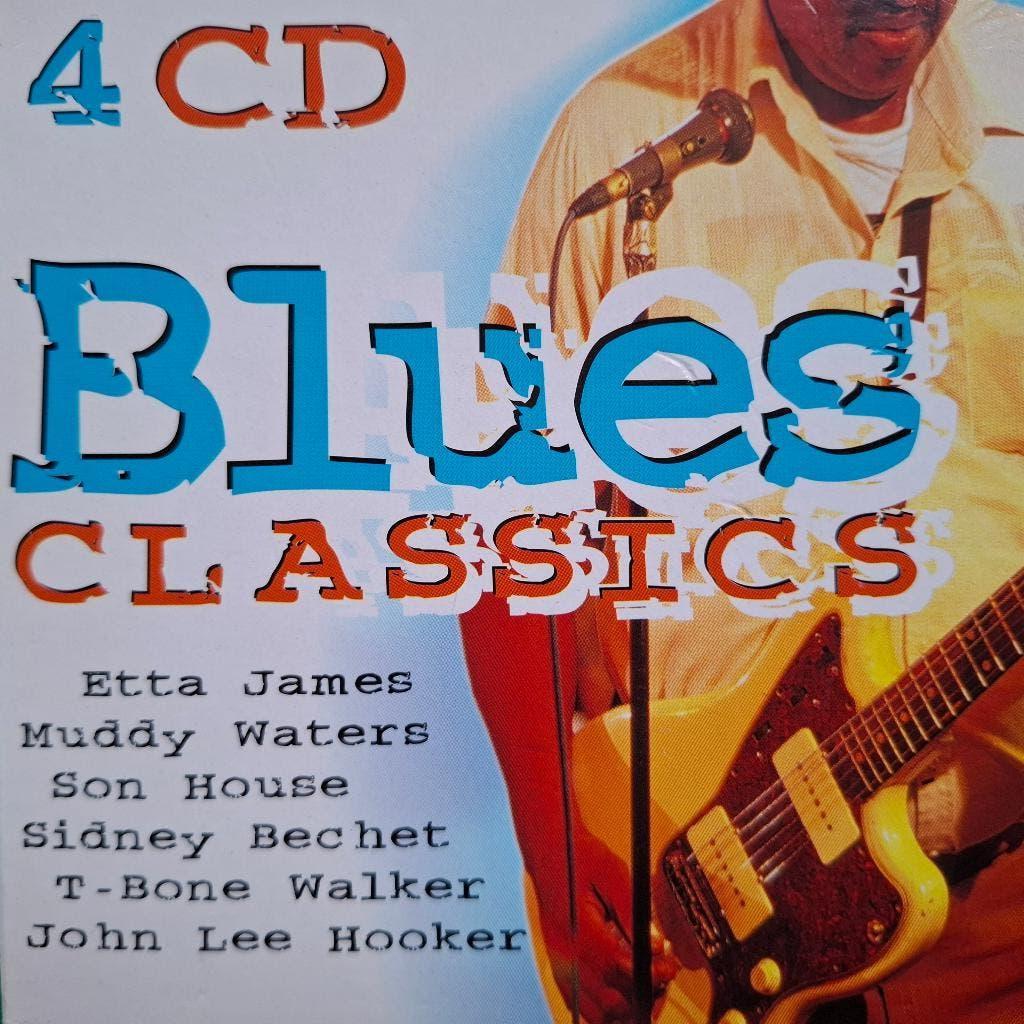 BLUES CLASSICS - VIER CD'S (WERKELIJK ALS NIEUW), Ophalen of Verzenden, 1980 tot heden, Zo goed als nieuw, Blues