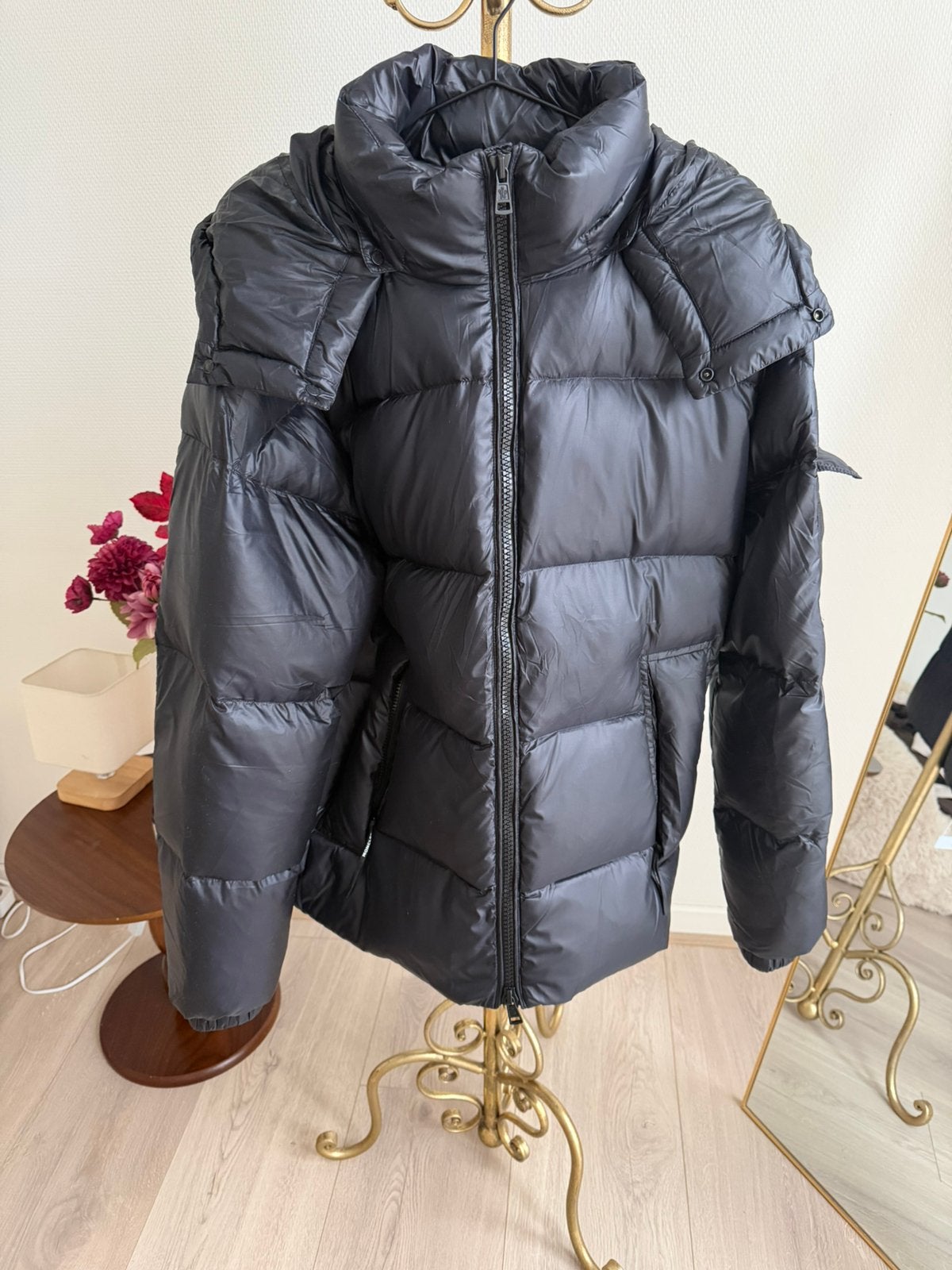 Moncler heren jas, Kleding | Heren, Ophalen of Verzenden, Maat 56/58 (XL), Zwart