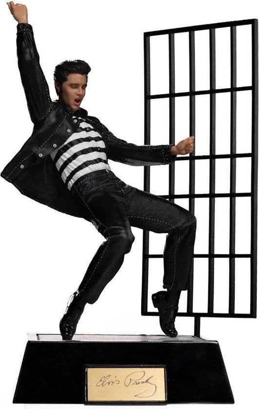 Elvis Presley limited Iron Studio's statue Jailhouse rock, Verzamelen, Ophalen of Verzenden, Zo goed als nieuw, Ducoso, Ducoso