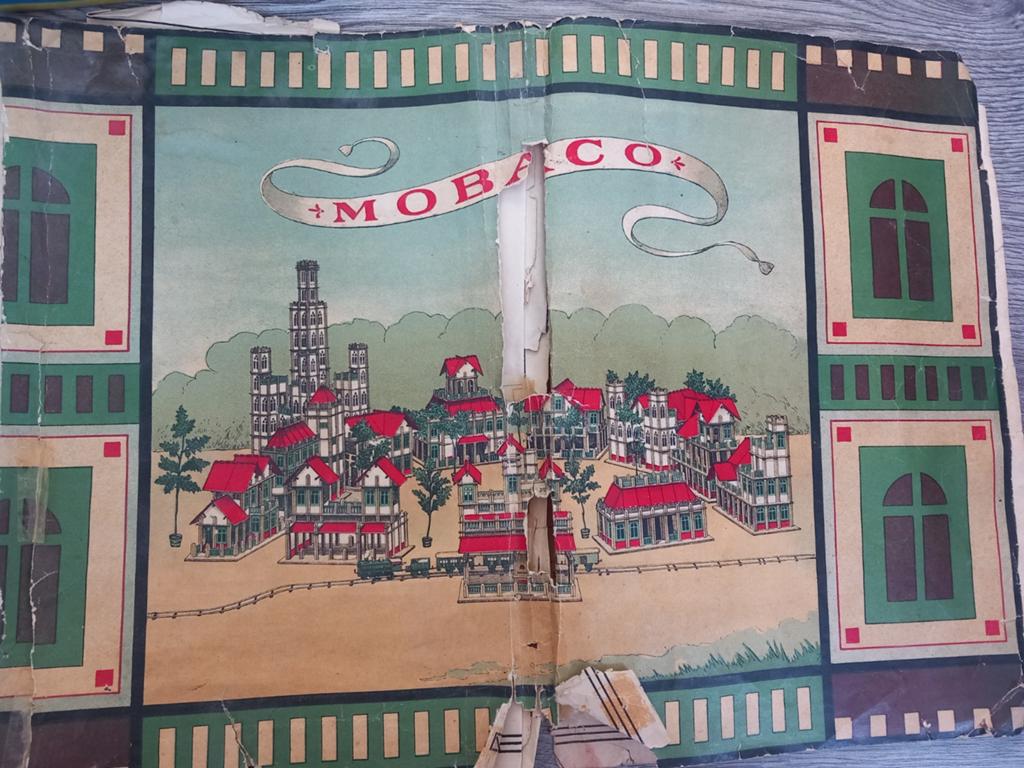 Vintage Mobaco Bouwdoos - Constructiespeelgoed, Ophalen of Verzenden