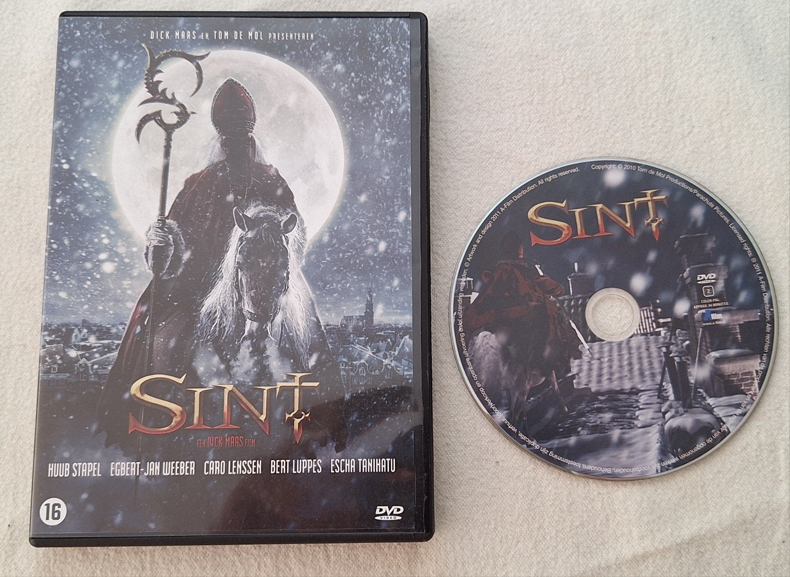 Sint ( Dick Maas ) met Stapel, Weeber, Lenssen, Tanihatu, Cd's en Dvd's, Vanaf 16 jaar, Nederlands, Slasher, Ophalen of Verzenden