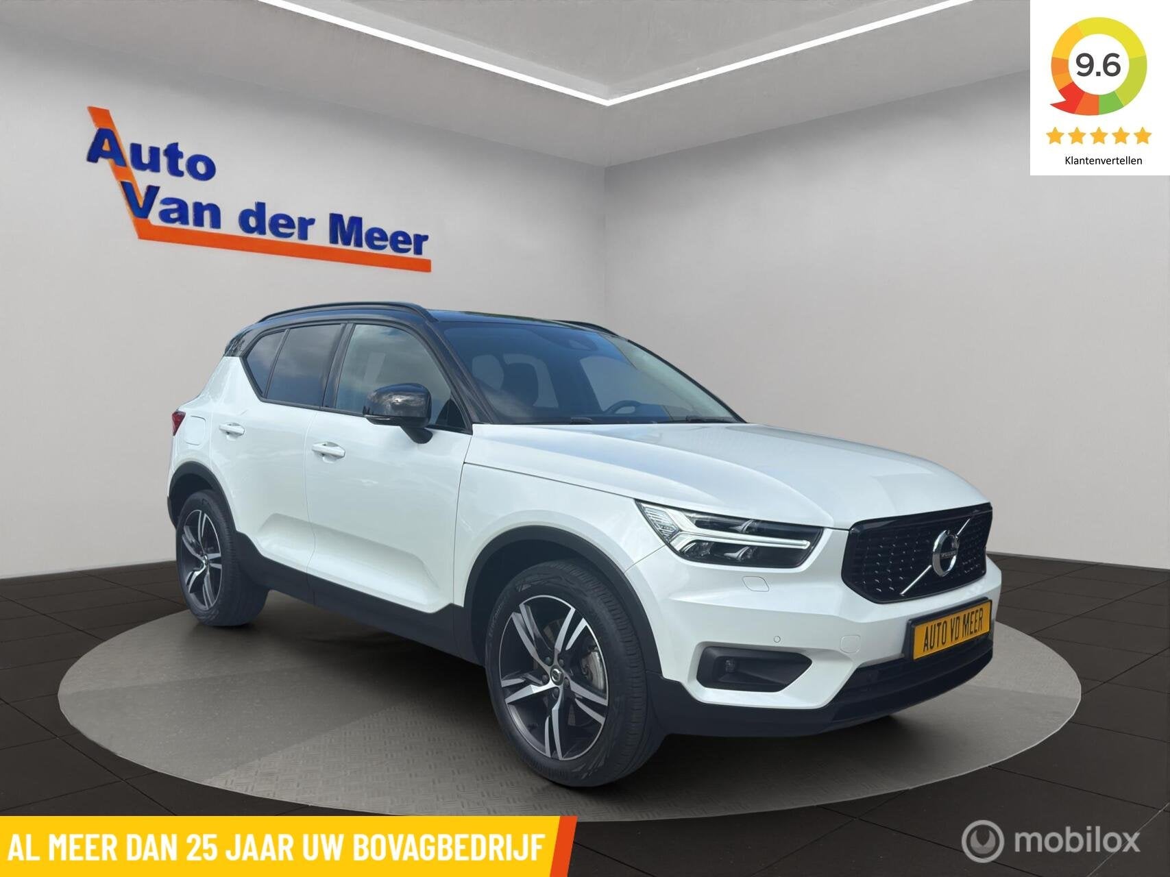 Volvo XC40 1.5 T5 Recharge R-design / Carplay / Camera / All, 12 maanden, Stof, Wit, Plug-in hybride