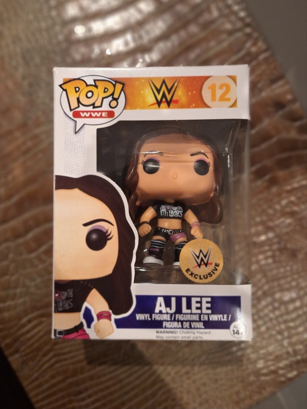 Funko Pop AJ LEE WWE Exclusive, Ophalen of Verzenden, Zo goed als nieuw