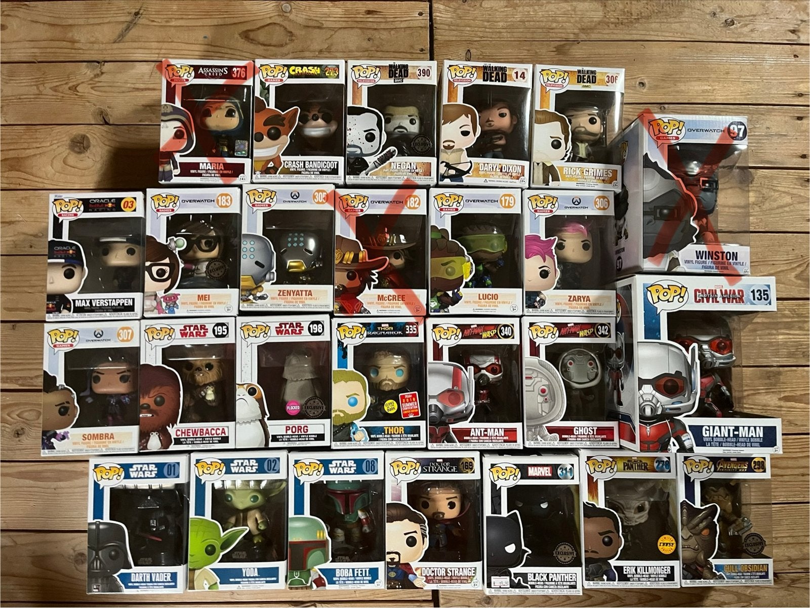 Grote collectie Funko Pop! figuren, Ophalen of Verzenden, Zo goed als nieuw