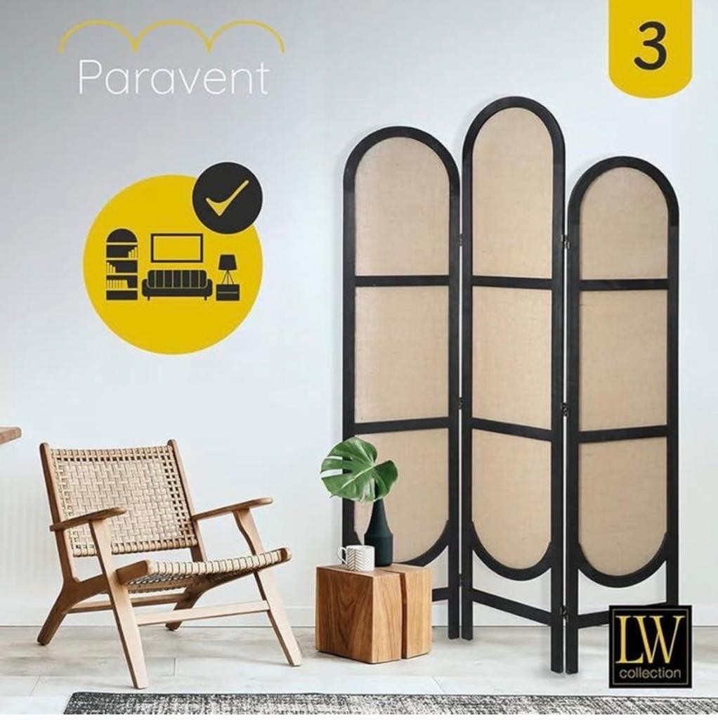 Stijlvol kamerscherm Paravent - 3 panelen, 170x120 cm NIEUW, Nieuw, Ophalen of Verzenden, A, A