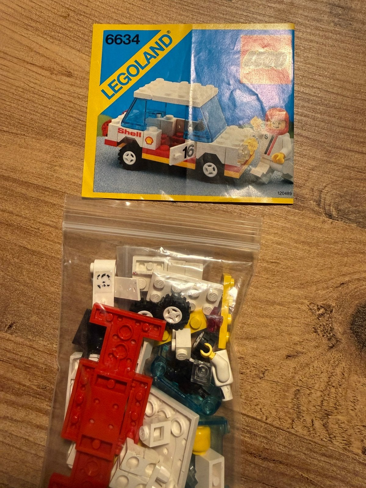 Lego 6634 compleet shell, Verzenden, Lego, Zo goed als nieuw, Compleet