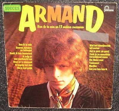 Armand – Ben ik te min en 13 Andere Successen 1975 LP2087, LP, Gebruikt, Pop, Ophalen of Verzenden