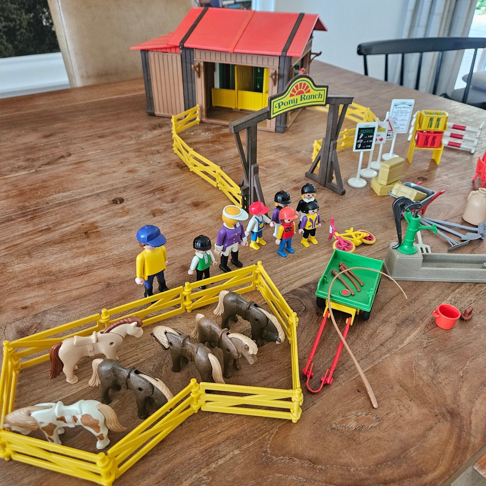 Vintage Playmobil Manege, Kinderen en Baby's, Ophalen of Verzenden, Gebruikt