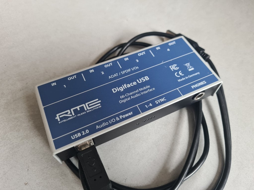RME Digiface USB interface ADAT SPDIF, Ophalen of Verzenden, Gebruikt, Audio