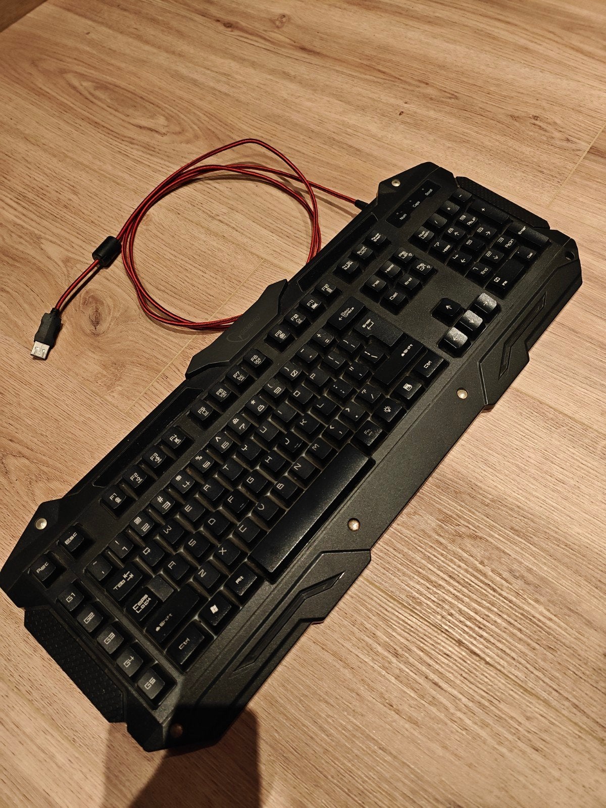 Gembird Gaming Toetsenbord - Bedraad, QWERTY, Gebruikt, Gembird, Gaming toetsenbord, Ophalen of Verzenden