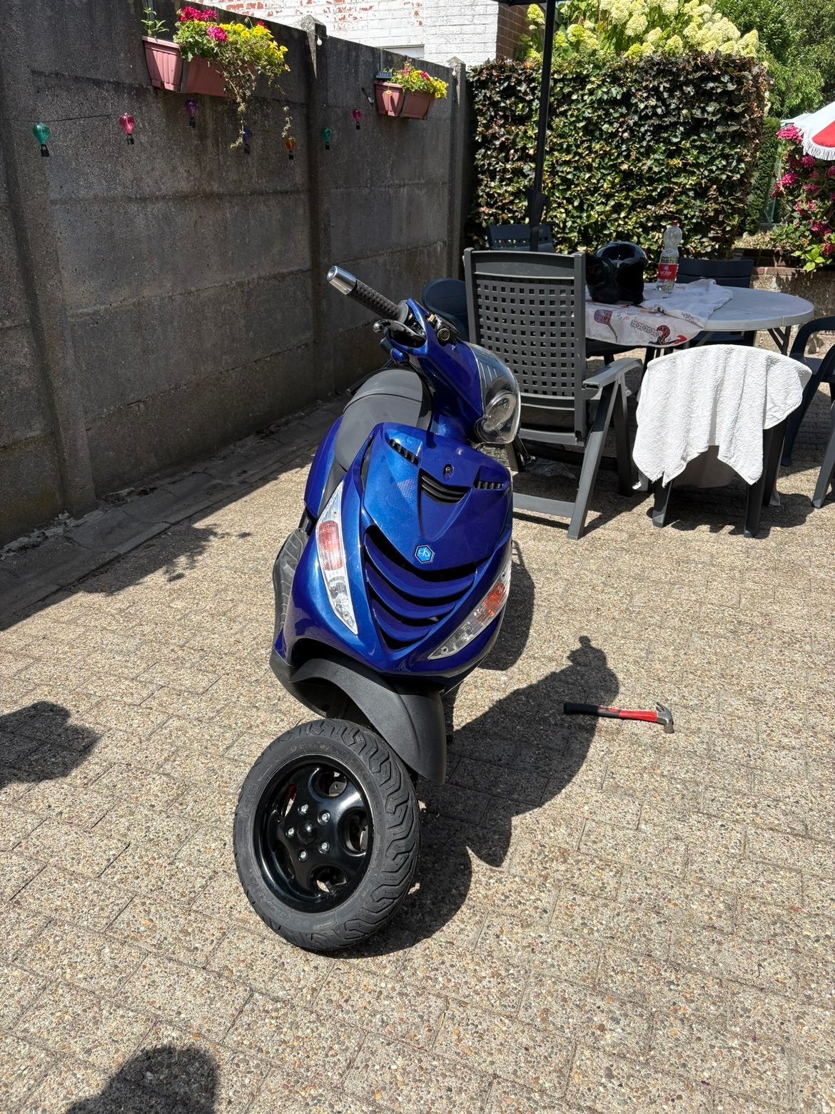 Piaggio Zip 70cc, Ophalen, Tweetakt, Zo goed als nieuw, 70 cc