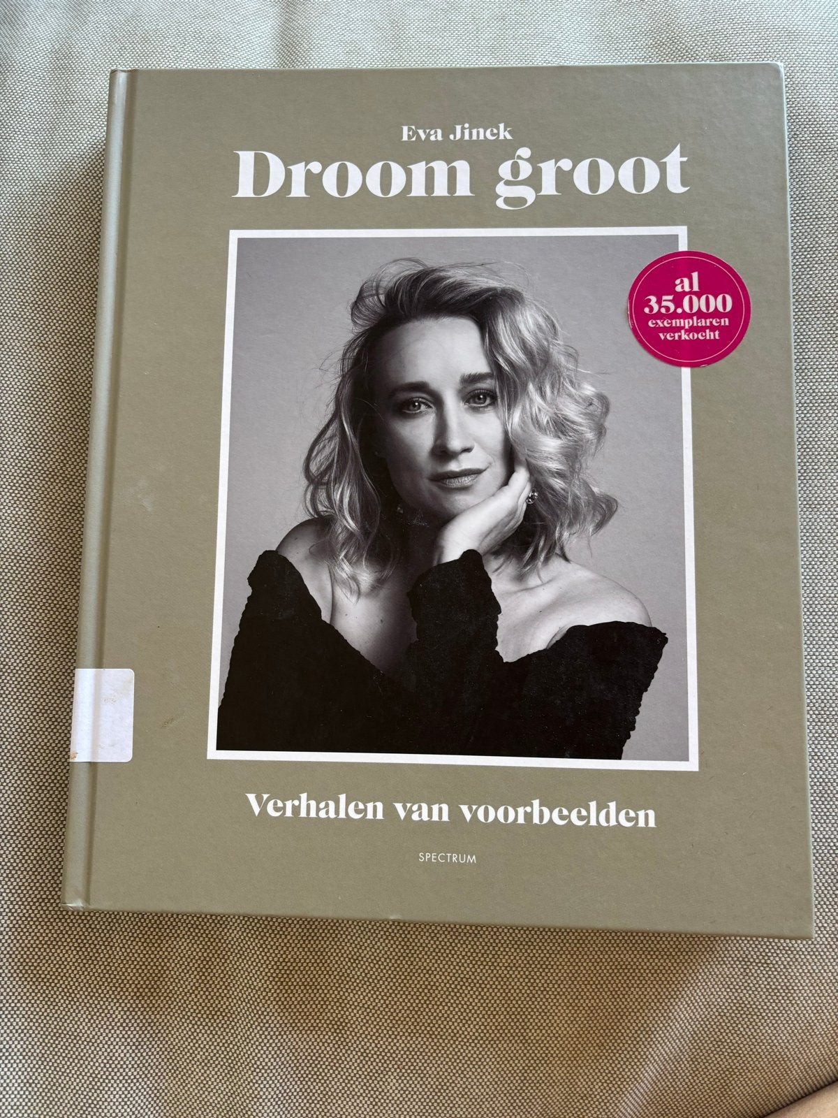 Droom Groot - Eva Jinek (Hardcover), Boeken, Ophalen of Verzenden, Zo goed als nieuw, Overige