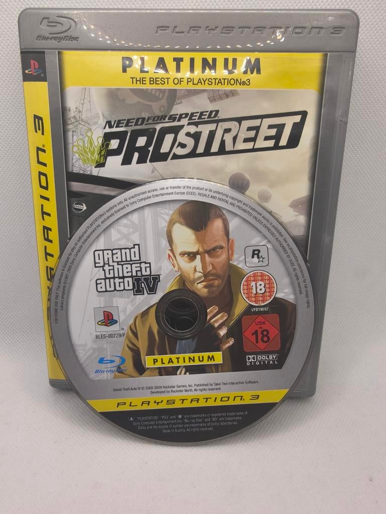 GTA 4 Playstation 3 game, Spelcomputers en Games, Games | Sony PlayStation 3, Avontuur en Actie, Vanaf 18 jaar, 1 speler, Ophalen of Verzenden