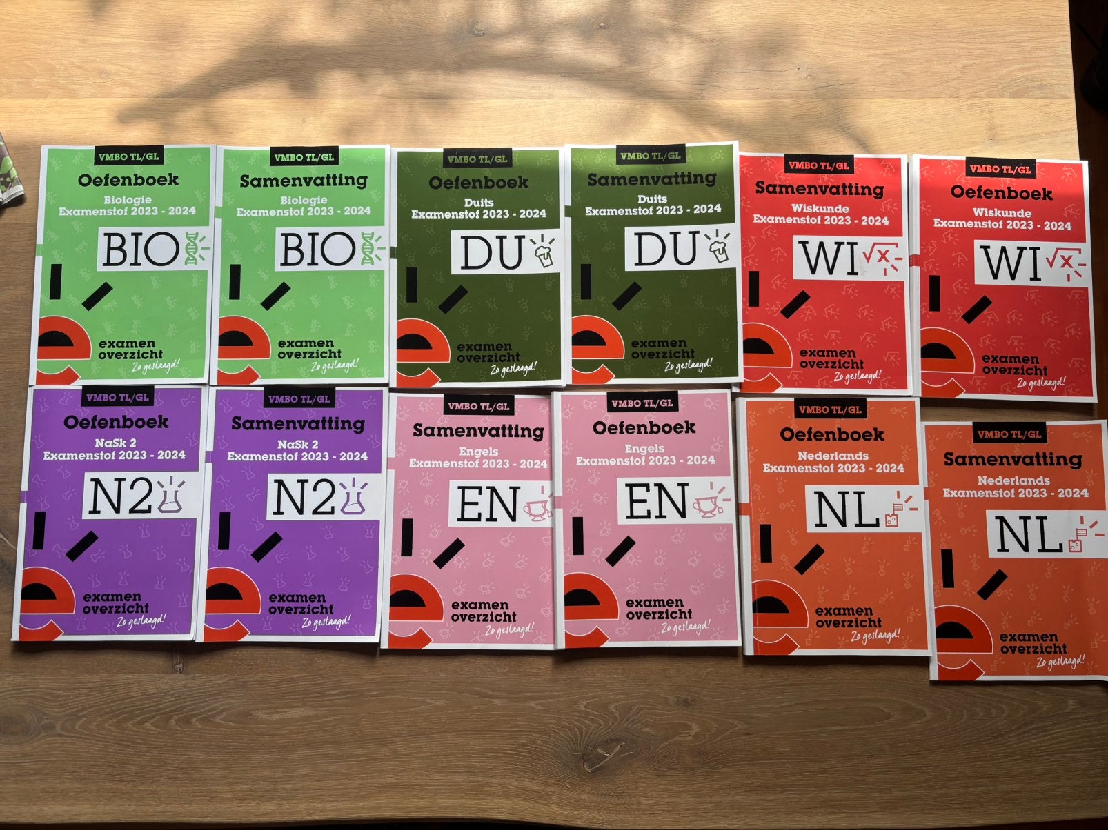 Examen Overzicht leerboeken VMBO TL/GL, Boeken, VMBO, Overige vakken, Ophalen of Verzenden, ExamenOverzicht