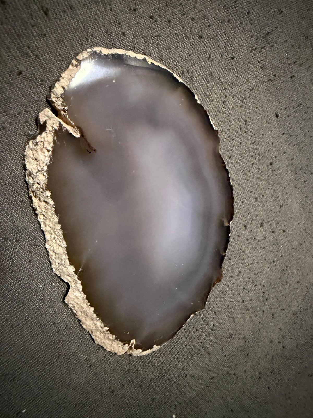Prachtige Agate Schijf - Decoratief Stuk, Sieraden, Tassen en Uiterlijk, Ophalen of Verzenden, Zo goed als nieuw