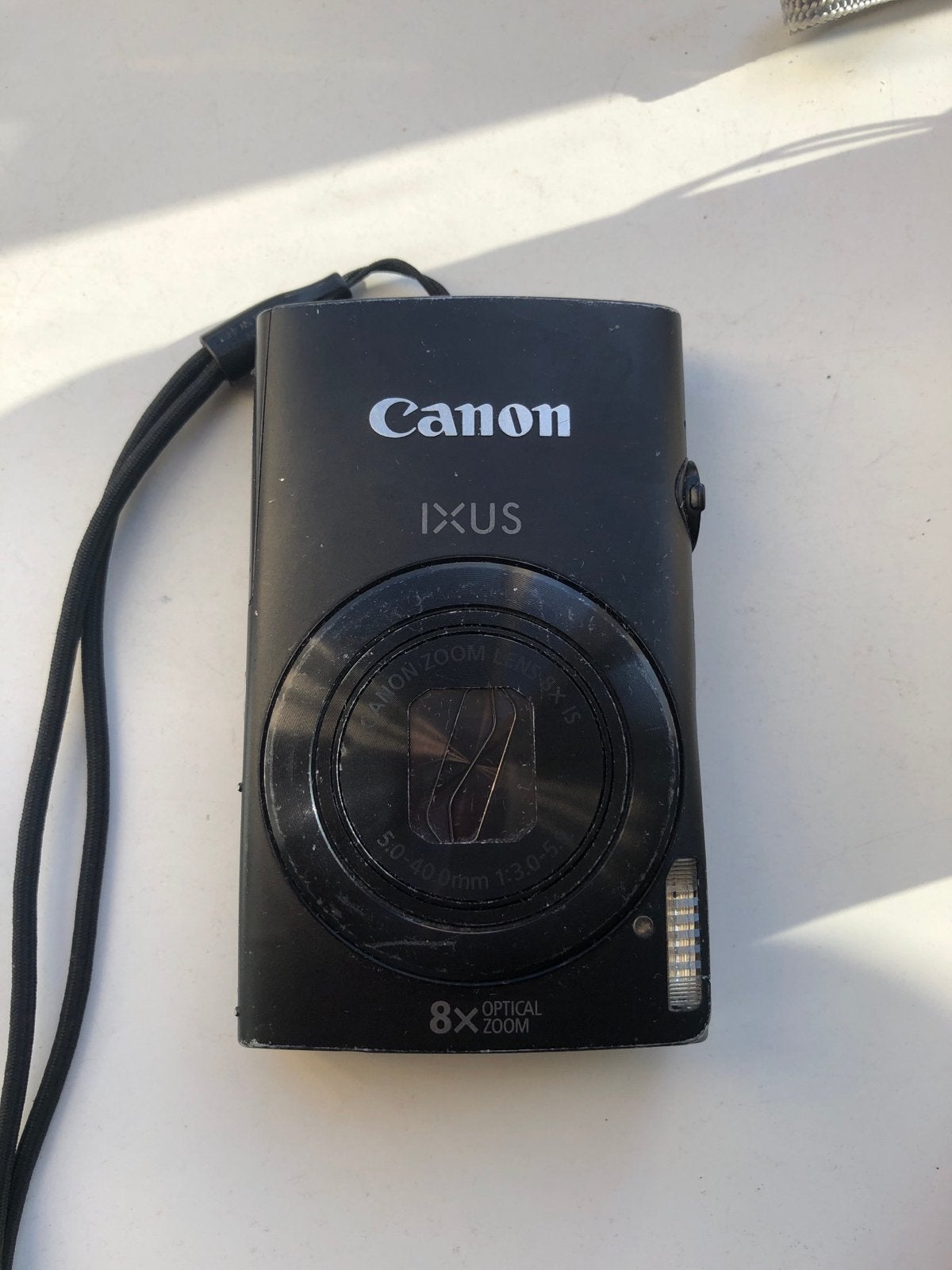 Canon IXUS 230 HS Compactcamera - Zwart, 8x optische zoom, Ingebouwde flitser, Gebruikt, Canon, Ophalen of Verzenden