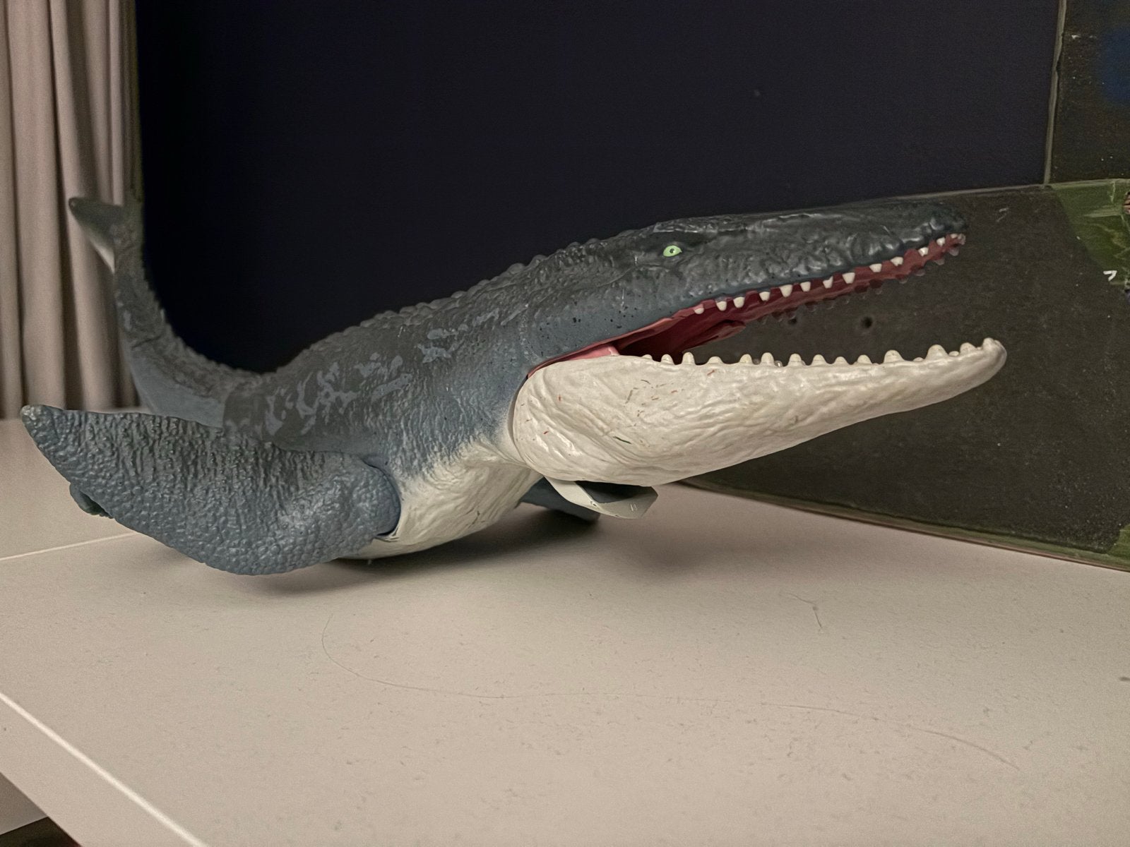 Mattel Jurassic World Mosasaurus - Als nieuw (ca. 40 cm), Ophalen of Verzenden, Zo goed als nieuw