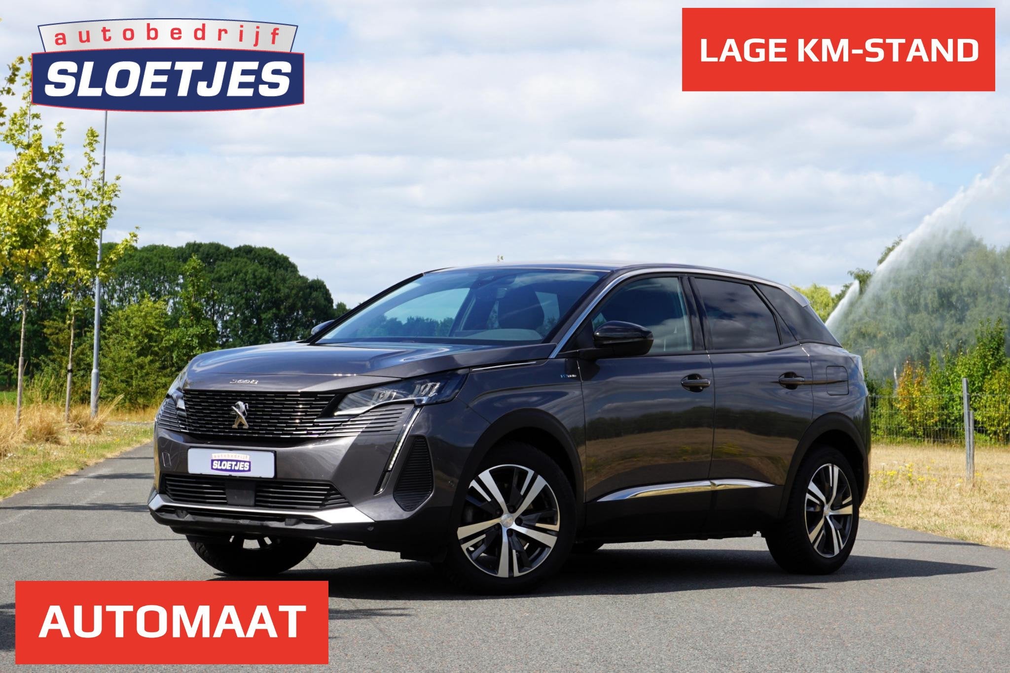 Peugeot 3008 1.6 HYbrid 225 Allure in Topstaat |BTW auto |Tr, Auto's, Gebruikt, Euro 6, 4 cilinders, Leder en Stof