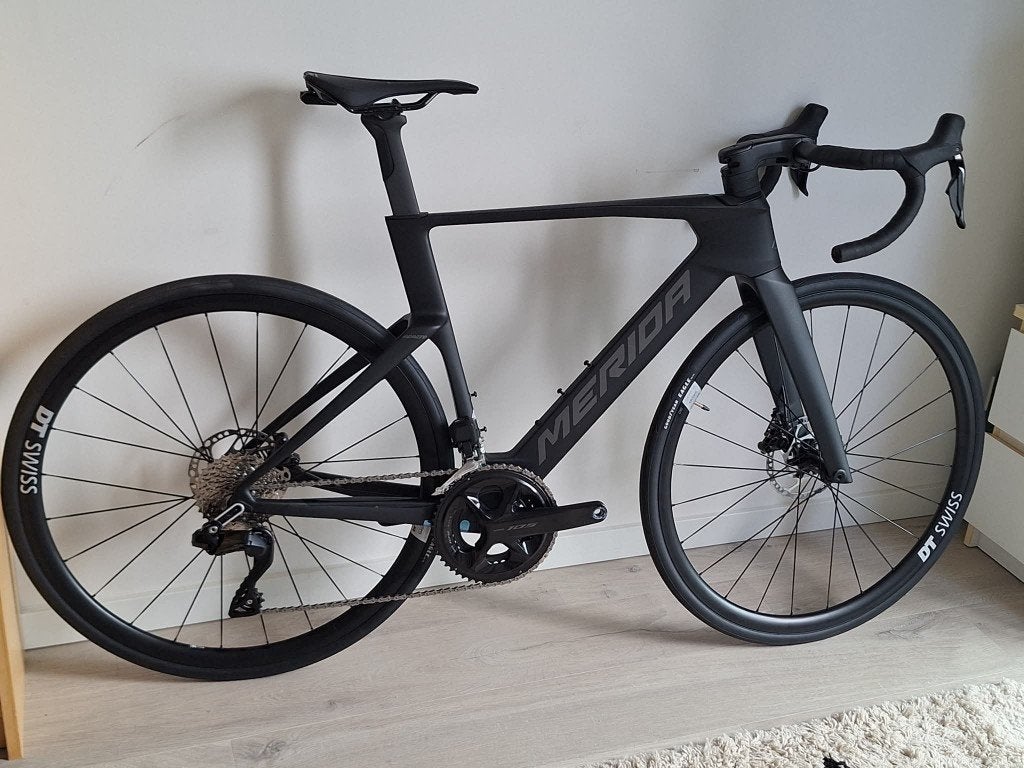 Merida Reacto 5000 2026 105Di2, 28 inch, Carbon, Heren, 49 tot 53 cm