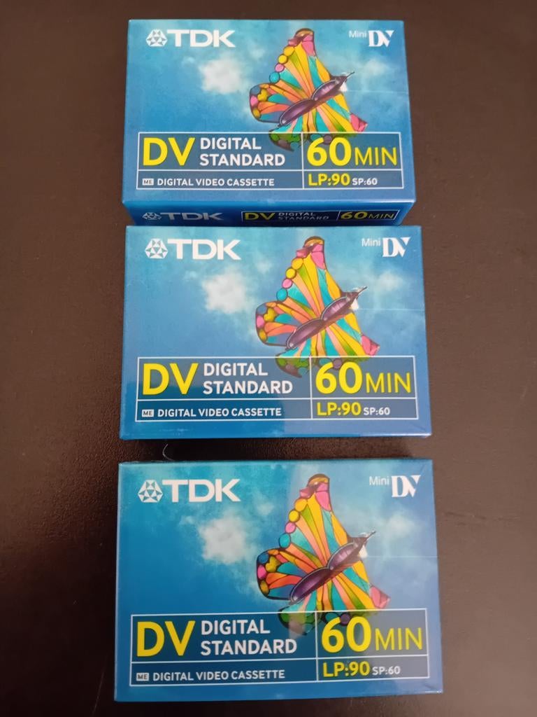 Tdk digital video cassette nieuw DV mini, Audio, Tv en Foto, Videocamera's Digitaal, Overige merken, Mini dv, Nieuw, Band, Disc of Geheugen