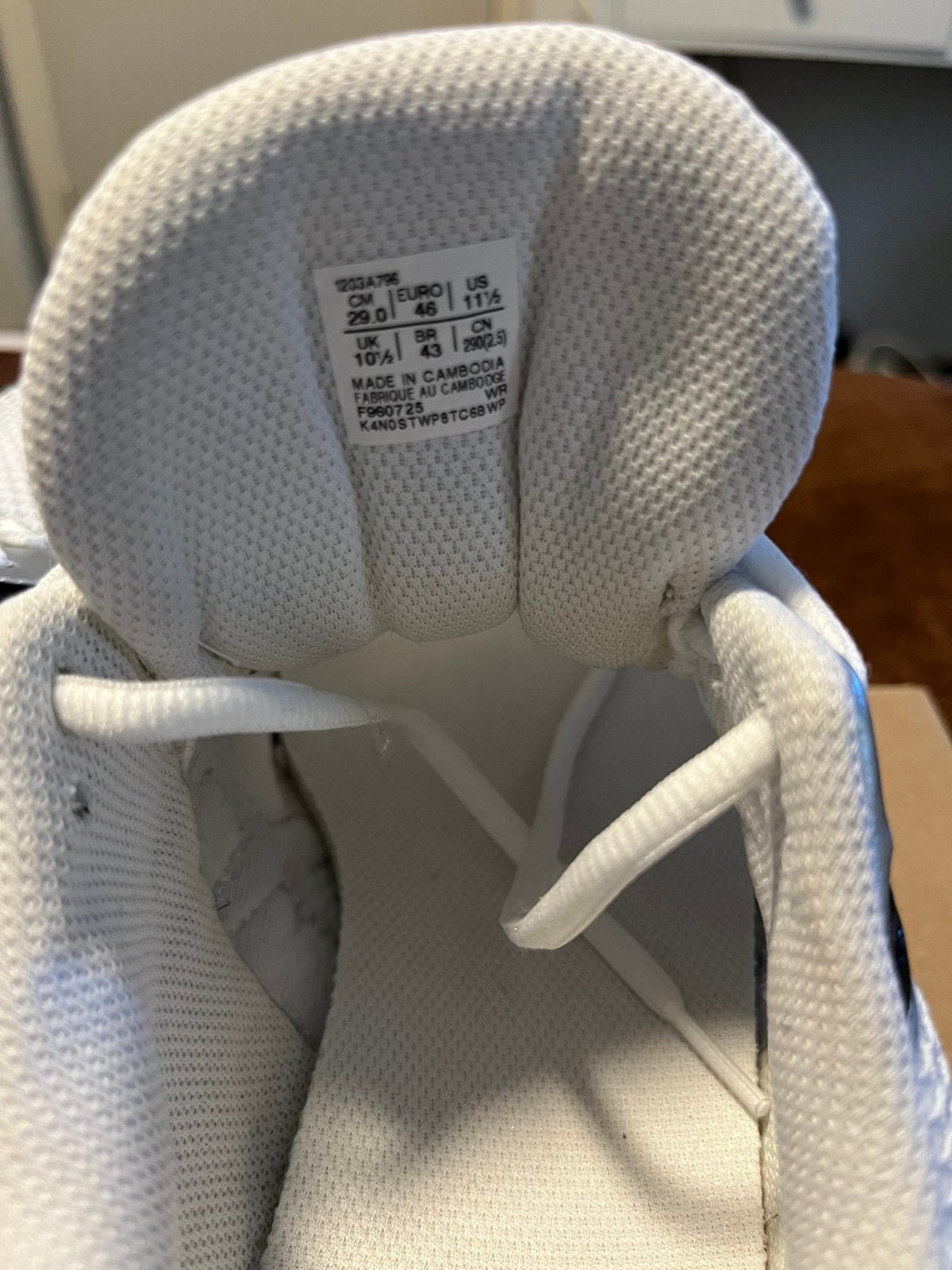 Acics gt 2160 maat 46, Ophalen of Verzenden, Zo goed als nieuw, Schoenen