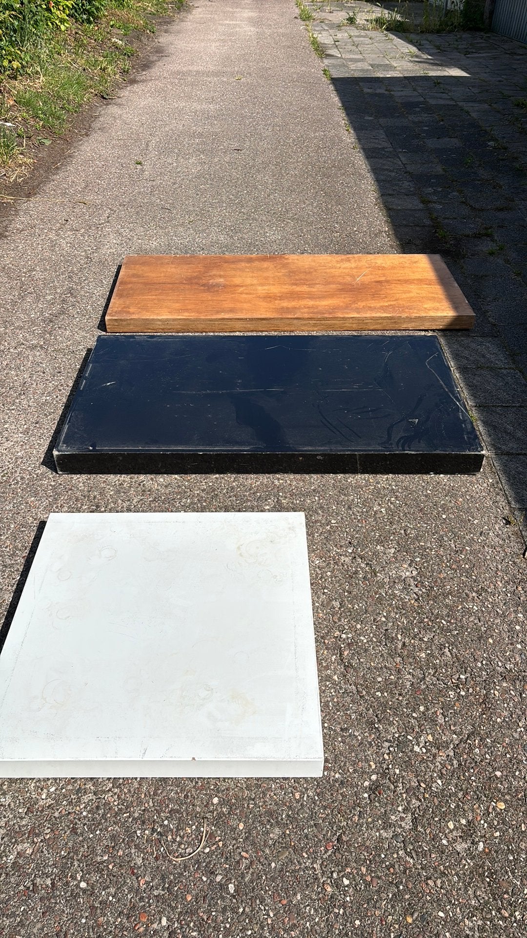 Tafel bladen, Ophalen, Zo goed als nieuw, Rechthoekig