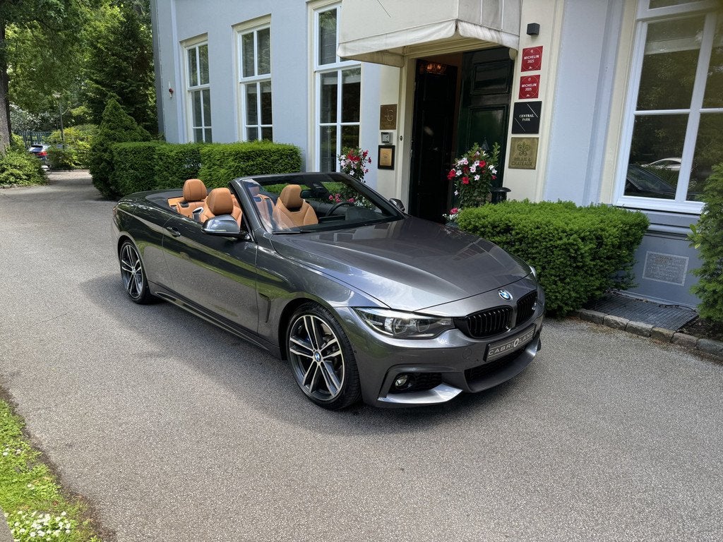 BMW 440i Cabrio, H&K, Memory Dealer onderhouden (bj 2018), Auto's, Automaat, Achterwielaandrijving, Gebruikt, 4-Serie