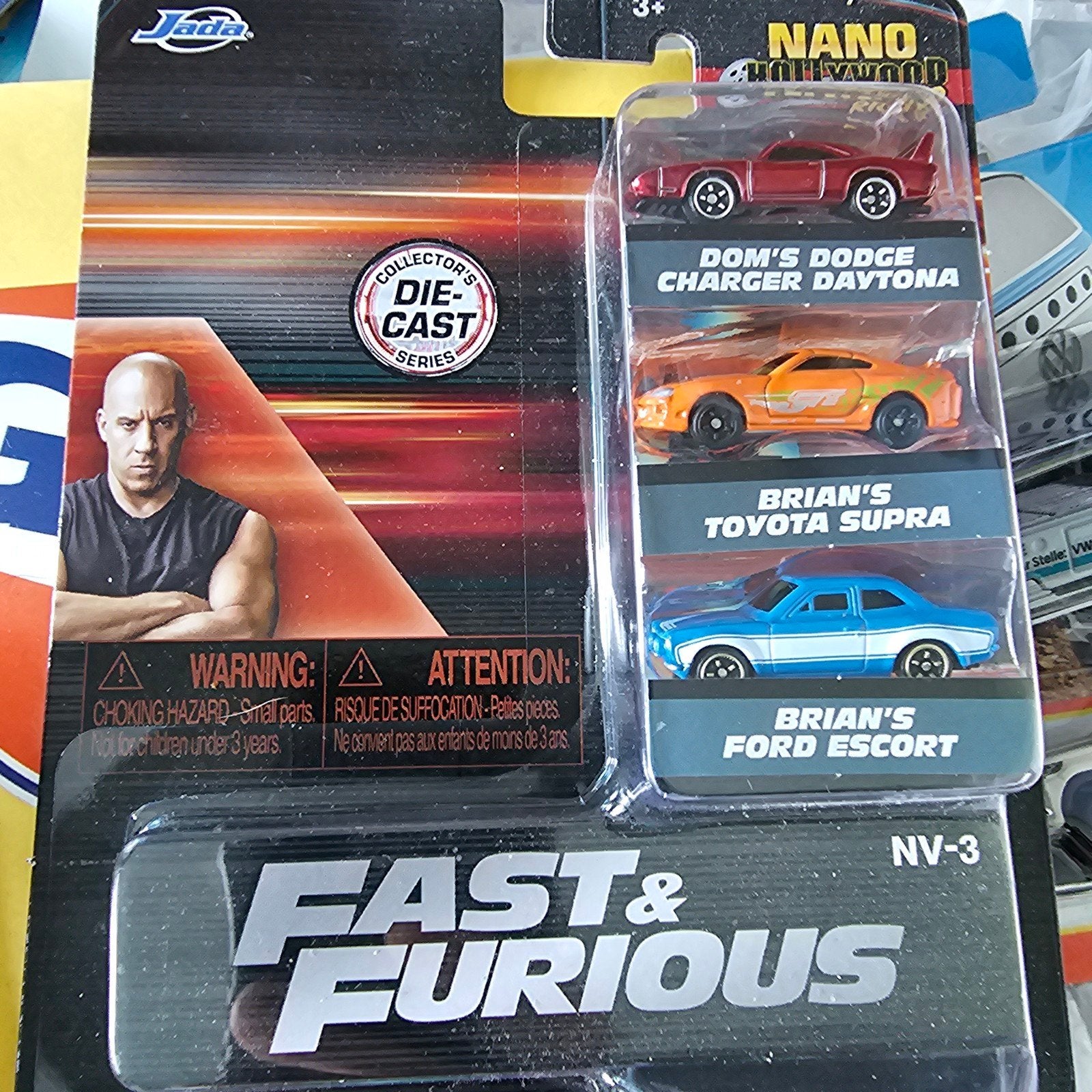 Fast & Furious Nano Hollywood Rides Die-Cast Set, Jada Toys, Nieuw, Ophalen of Verzenden, Info@jadatoys.com