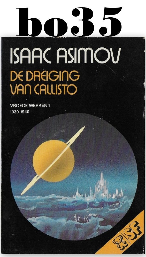 boek bo35 -- de dreiging van Callisto door Isaac Asimov, Boeken, Ophalen of Verzenden, Zo goed als nieuw