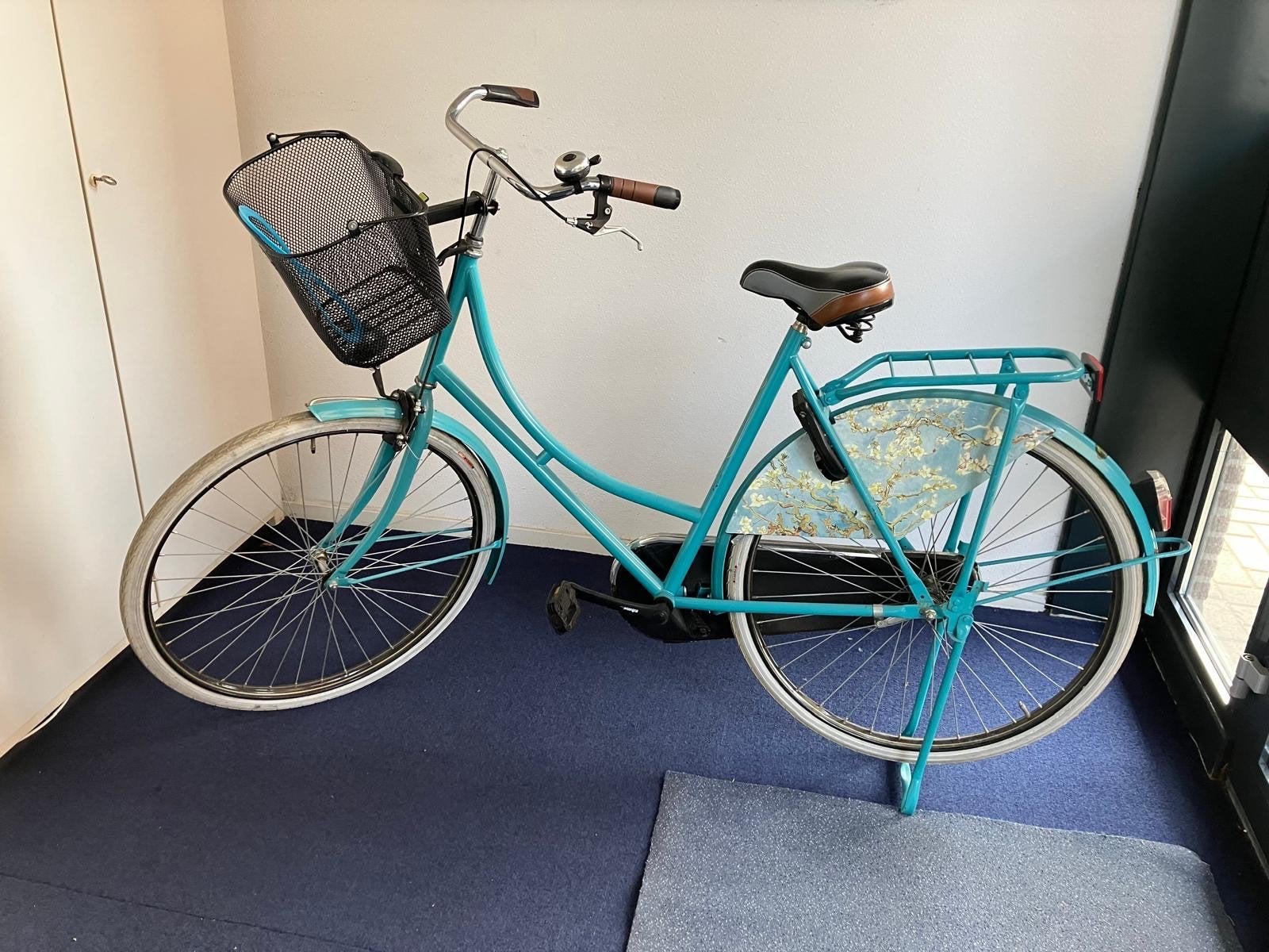 Van Gogh fiets gebruikt - Uniek design, Velgrem, Ophalen, Overige merken, 53 tot 56 cm