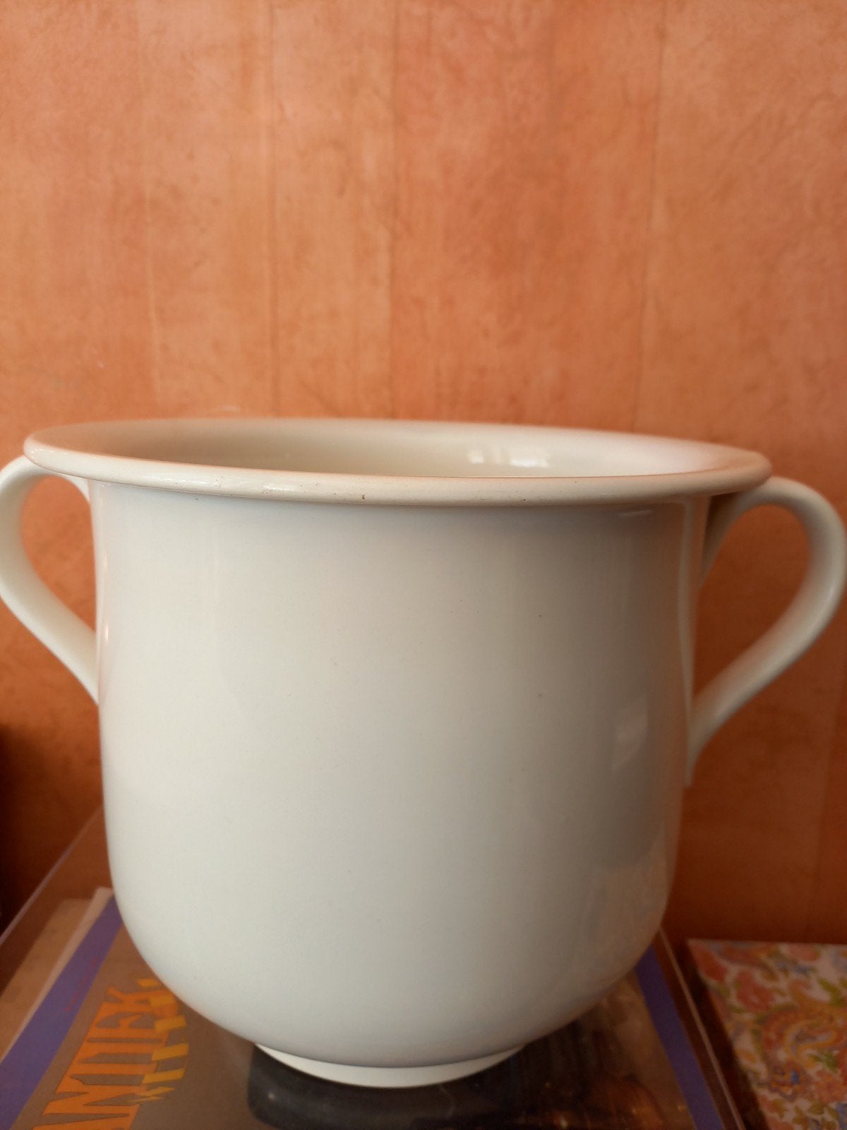Antieke porseleinen pot, Boch Frères La Louvière, Ophalen of Verzenden