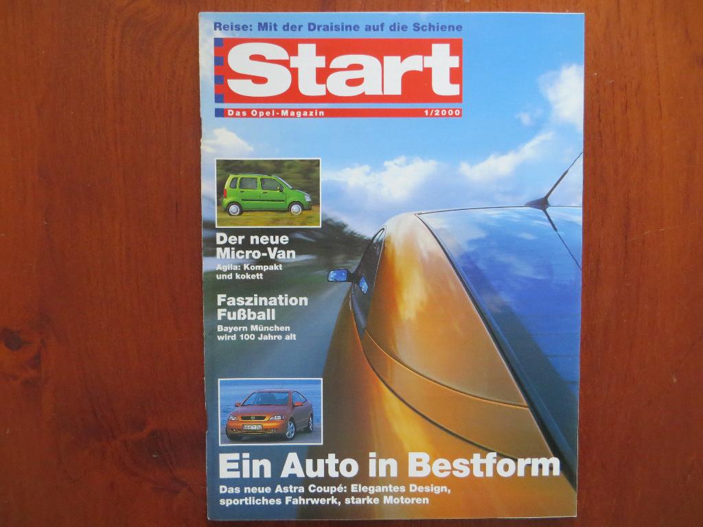 Opel Start nr. 1 2000 inclusief poster, Ophalen of Verzenden, Nieuw, Opel