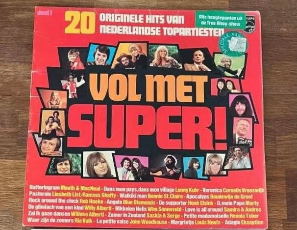 LP 20 Orginele Hits van Nederlandse Artiesten, Ophalen of Verzenden, Zo goed als nieuw, 12 inch, Pop