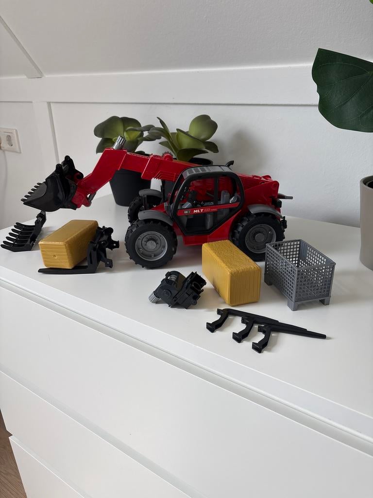 Bruder Verreiker - Als nieuw met accessoires, Ophalen of Verzenden, Zo goed als nieuw