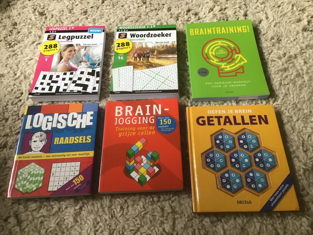 Diverse puzzel boeken opbr giro 555, Ophalen of Verzenden, Minder dan 500 stukjes, Nieuw