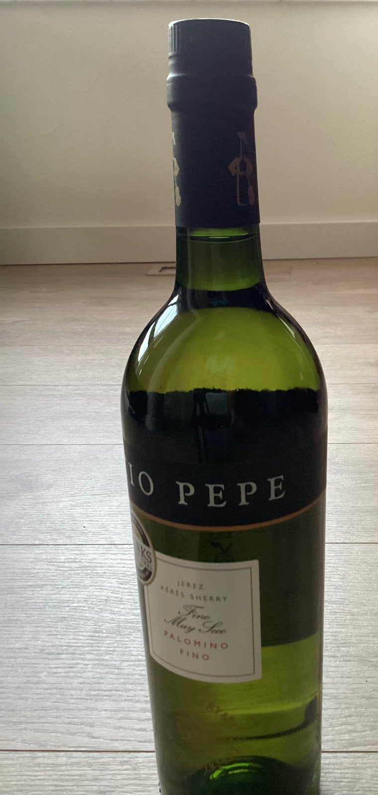 Fles droge sherry palomino fino, Ophalen, Zo goed als nieuw, Spanje